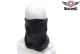 Black Leather Face Mask - Large