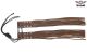 Motorcycle Light Brown Brake & Clutch Covers With Fringes