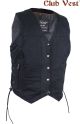 Women's Black Denim Gun Pocket Vest by Club Vest®