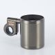 BLK Chrome Motorcycle Cup Hold