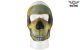 Fire Skull Face Mask with Strap on Back