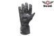 Men's Leather Gauntlet Gloves With Padded Wrist