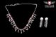 Womens Biker Jewelry Necklace With Earrings