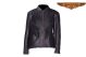 Women Black Rose Inlay Jacket with Side Laces