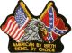 Eagle (American/Confederate) Biker Patch