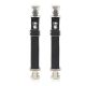 Dream Apparel Heavy-Duty Alligator Teeth Engine Boot Clips for Secure Fit Adjustable Elastic Straps