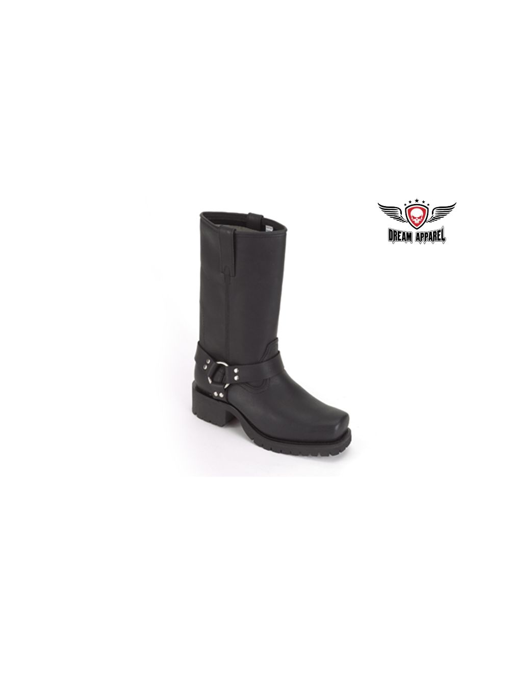 black ankle biker boots ladies