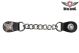 Ladies Single Chain Butterfly Embedded Motorcycle Vest Extender