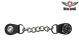 Ladies Rose Head Single Chain Motorcycle Vest Extender