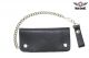 Heavy Duty Black Leather Motorcycle Chain Wallet