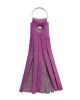 Dream Apparel Pink Leather Key Chain