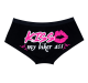 Dream Apparel KISS my biker ass Underwear Boxer Low Rise Brief Underpants Shorts
