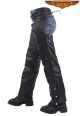 Leather Braided Chaps
