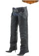 Motorcycle Riding Chaps With Fitted Belt