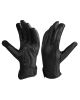Dream Apparel Black Gauntlet Driving Gloves Hook And Loop Fastener