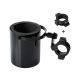 Dream Apparel Chrome Black Motorcycle Cup Holder