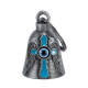 Dream Apparel Celtic Cross Evil Eye With Wings Motorcycle Bell for Good Luck 3-D, Light Weight