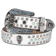 Dream Apparel Premium Strap Men Women Western Fashion Bling Bling Rhinestones Crystal Diamond Belt