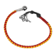 Dream Apparel Get Back Whip Yellow/Red with Monkey Fist & Skulls 36