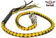 Dream Apparel Black & Yellow Get Back Whip For Motorcycles