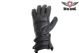 Leather Mot. Gloves with Double Strap & Lining