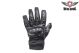 Men's Padded Premium Leather & Mesh Racing Gloves
