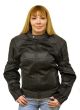 Women Mesh & Textile Racer Jacket