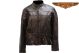 Womens Brown Motorcycle Jacket With Air Vents