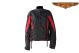 Womens Black & Red Textile Motorcycle Jacket