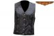 Women Lamb Skin Vest with Lacing on Front