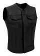 Women Club Vest Naked Leather