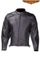 Mens Naked Cowhide Leather Jkt w/ Z/O
