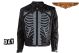 Mens Textile Motorcycle Jacket With Bones