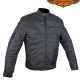 Blackedout Men's Textile Racer Style Jacket