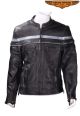 Mens Racer Jkt Z/O Lin w/Side Laces & Cowhide Leat