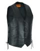 Mens Vest w/ Side Laces, Front & Inside Pockets