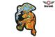 Oranger Frog Smoking Cigerrate
