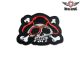 Skull With Captains Hat Patch