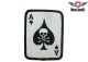 Ace of Spade Card Motorcycle Patch