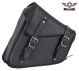 PVC Left Side Solo Swing Arm Bag - Black