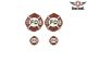 Fire Department Biker Pins