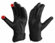 Dream Apparel Men's Black Genuine Cowhide Leather Motorcycle Full Finger Gloves