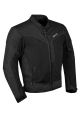 Men’s Mesh Motorcycle Jacket with Removable Armor, Reflective Trim, Zip-Out Lining, Adjustable Cuffs